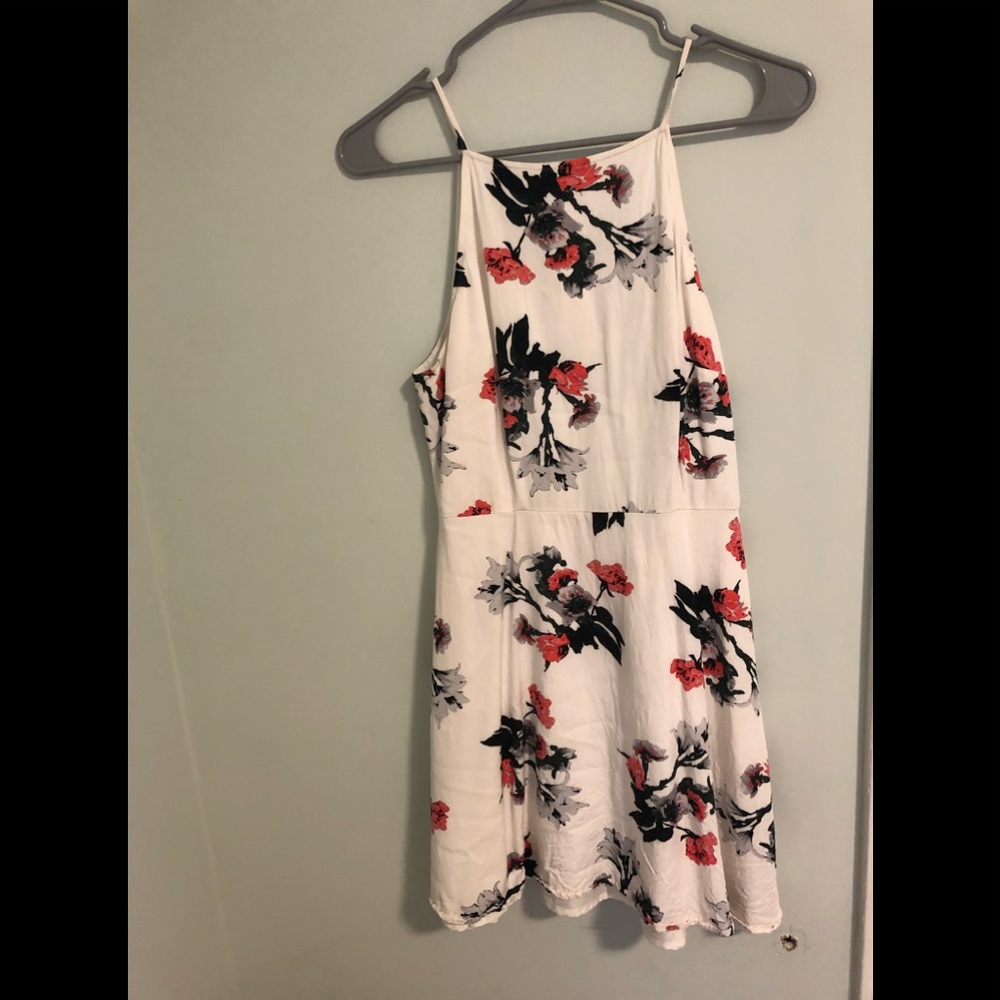 BB Dakota White Floral Mini dress